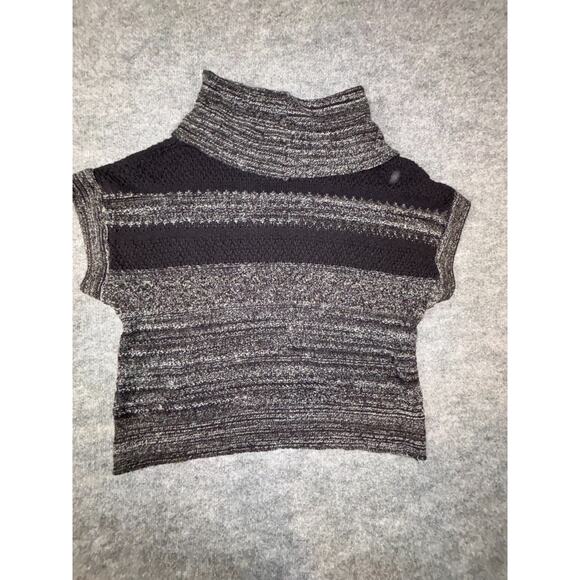 Coldwater Creek Flecked Tweed‑Look Cowl Sweater Size M (10‑12) - Picture 2 of 8